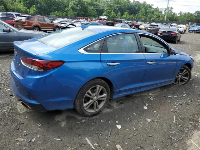 5NPE34AF7KH760844 - 2019 HYUNDAI SONATA LIMITED BLUE photo 3