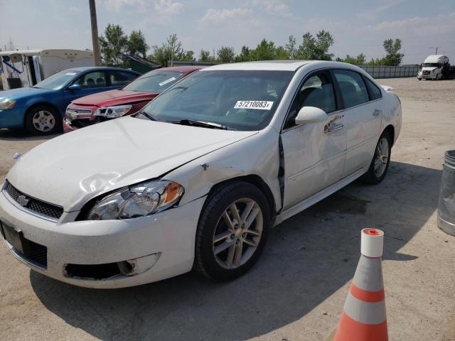 2G1WC5E32F1156211 - 2015 CHEVROLET IMPALA LIM LTZ WHITE photo 1