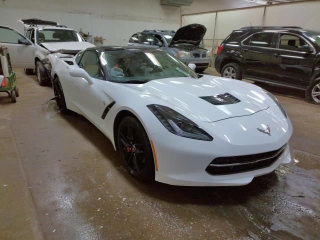 1G1YB2D73F5113526 - 2015 CHEVROLET CORVETTE STINGRAY 1LT WHITE photo 1