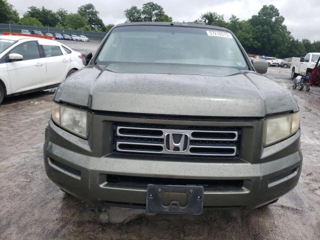 2HJYK16406H511589 - 2006 HONDA RIDGELINE RTS GREEN photo 5