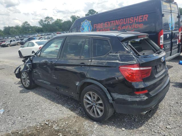 5UXWX9C30H0T21644 - 2017 BMW X3 XDRIVE28I BLACK photo 2