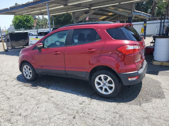 MAJ3P1TE8JC172286 - 2018 FORD ECOSPORT SE RED photo 2