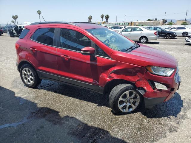 MAJ3P1TE8JC172286 - 2018 FORD ECOSPORT SE RED photo 4