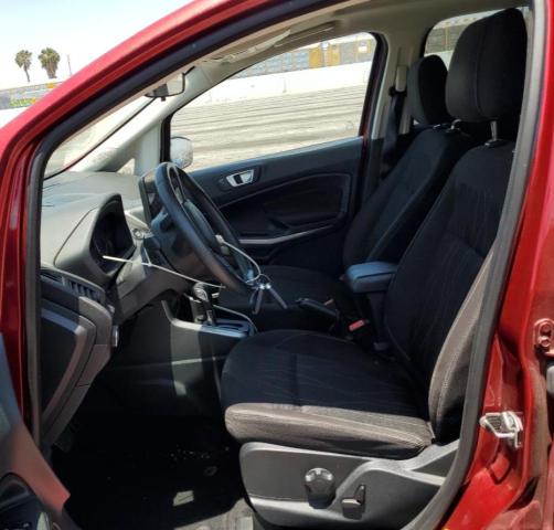 MAJ3P1TE8JC172286 - 2018 FORD ECOSPORT SE RED photo 7