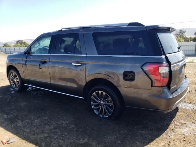 1FMJK1KT3MEA25524 - 2021 FORD EXPEDITION MAX LIMITED GRAY photo 2