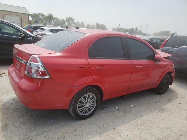 KL1TD5DE9AB135527 - 2010 CHEVROLET AVEO LS 红色 照片 3