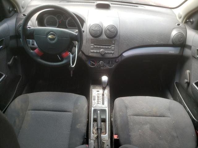 KL1TD5DE9AB135527 - 2010 CHEVROLET AVEO LS 红色 照片 8