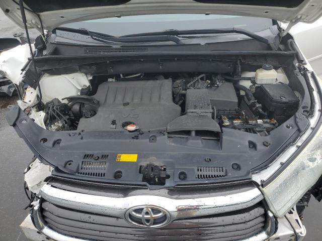 5TDJKRFH1GS244117 - 2016 TOYOTA HIGHLANDER XLE თეთრი ფოტო 12