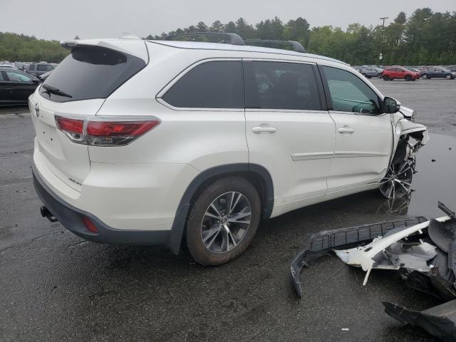 5TDJKRFH1GS244117 - 2016 TOYOTA HIGHLANDER XLE თეთრი ფოტო 3