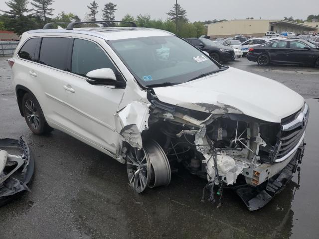 5TDJKRFH1GS244117 - 2016 TOYOTA HIGHLANDER XLE თეთრი ფოტო 4