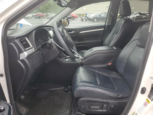 5TDJKRFH1GS244117 - 2016 TOYOTA HIGHLANDER XLE თეთრი ფოტო 7