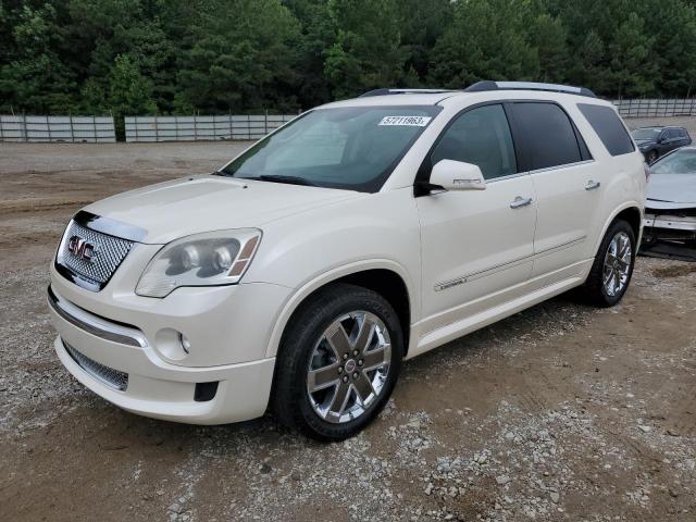 1GKKRTED9CJ323770 - 2012 GMC ACADIA DENALI WHITE photo 1