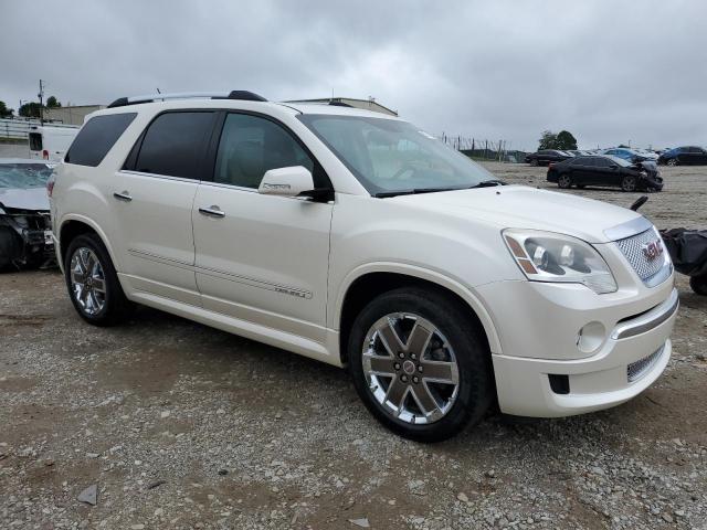 1GKKRTED9CJ323770 - 2012 GMC ACADIA DENALI WHITE photo 4