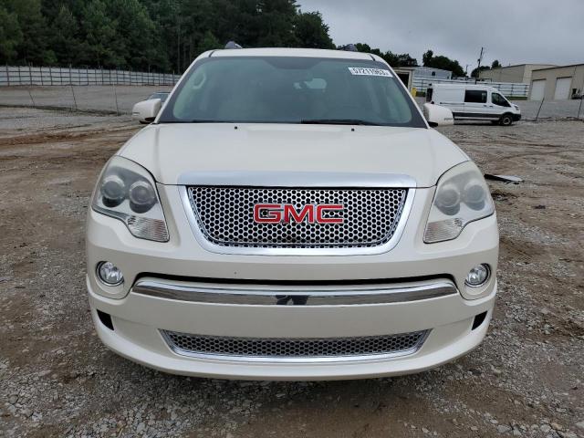 1GKKRTED9CJ323770 - 2012 GMC ACADIA DENALI WHITE photo 5