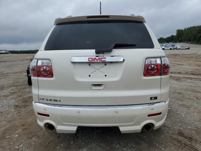 1GKKRTED9CJ323770 - 2012 GMC ACADIA DENALI WHITE photo 6