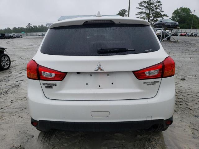 JA4AR3AU8HZ037649 - 2017 MITSUBISHI OUTLANDER ES WHITE photo 6