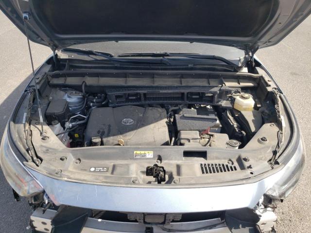 5TDHZRAHXMS033124 - 2021 TOYOTA HIGHLANDER XLE GRAY photo 12