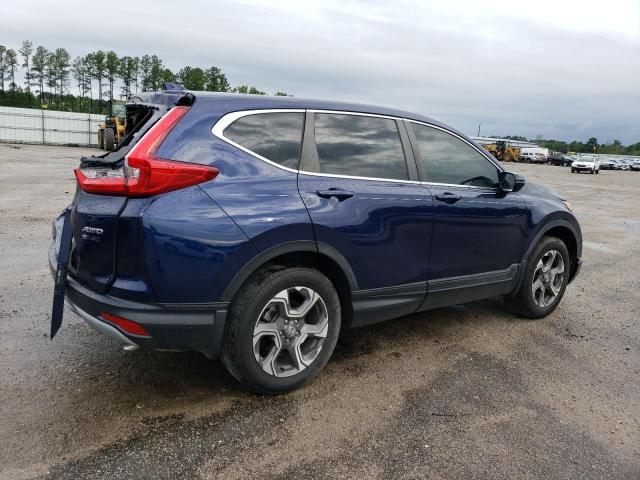 7FARW2H88JE103444 - 2018 HONDA CR-V EXL BLUE photo 3