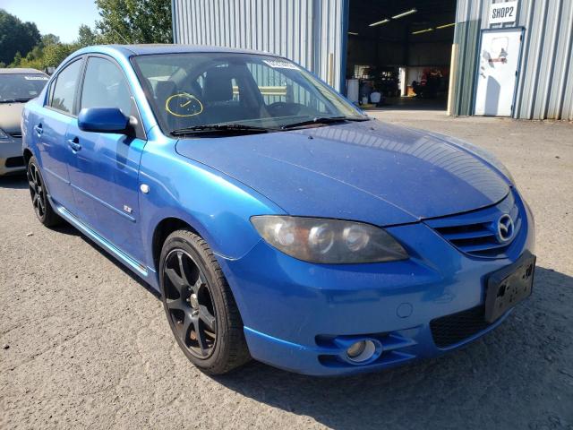 JM1BK323061478093 - 2006 MAZDA MAZDA3 S BLUE photo 1