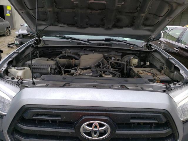 5TFSX5ENXHX048050 - 2017 TOYOTA TACOMA ACCESS CAB ვერცხლისფერი ფოტო 11