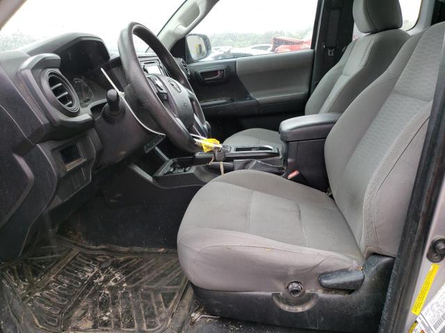 5TFSX5ENXHX048050 - 2017 TOYOTA TACOMA ACCESS CAB ვერცხლისფერი ფოტო 7