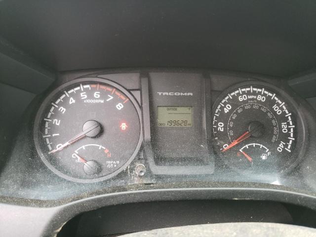 5TFSX5ENXHX048050 - 2017 TOYOTA TACOMA ACCESS CAB ვერცხლისფერი ფოტო 9