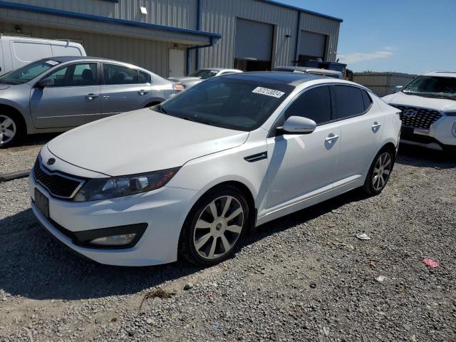 5XXGR4A62DG188636 - 2013 KIA OPTIMA SX WHITE photo 1