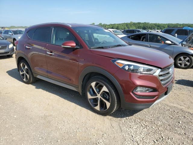 KM8J3CA23HU506628 - 2017 HYUNDAI TUCSON LIMITED RED photo 4