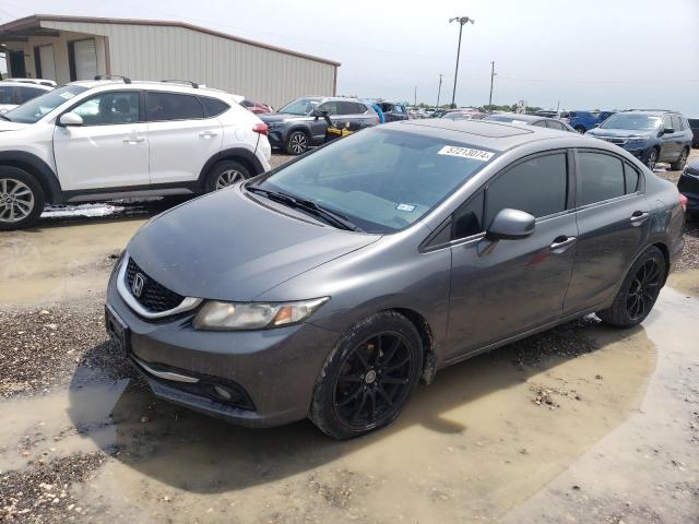 19XFB2F9XDE056479 - 2013 HONDA CIVIC EXL CHARCOAL photo 1