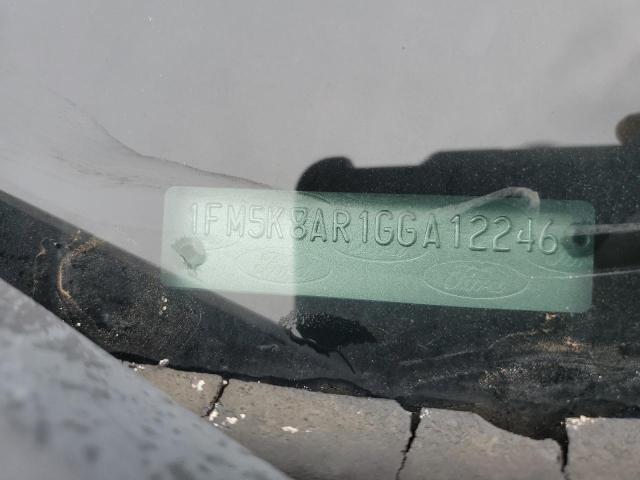 1FM5K8AR1GGA12246 - 2016 FORD EXPLORER POLICE INTERCEPTOR 黑色 照片 14