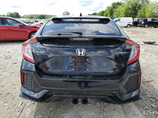 SHHFK7H49KU219028 - 2019 HONDA CIVIC SPORT BLACK photo 6