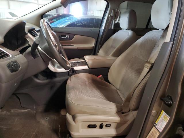 2FMDK4JC1DBB27397 - 2013 FORD EDGE SEL BROWN photo 7