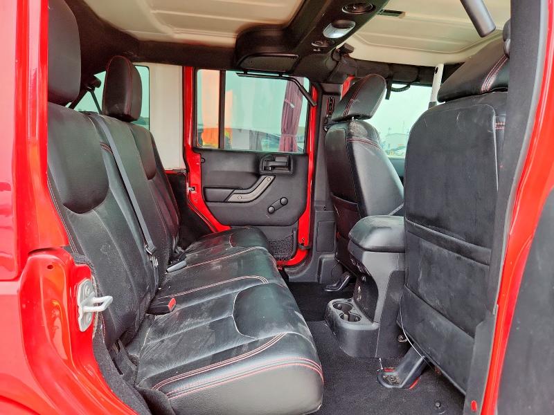 1C4BJWDG8GL146980 - 2016 JEEP WRANGLER U SPORT Червоний фото 11
