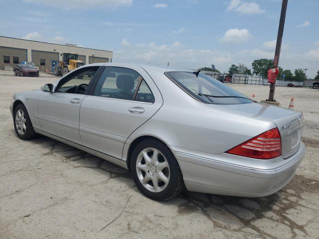 WDBNG83J64A391206 - 2004 MERCEDES-BENZ S 430 4MATIC SILVER photo 2