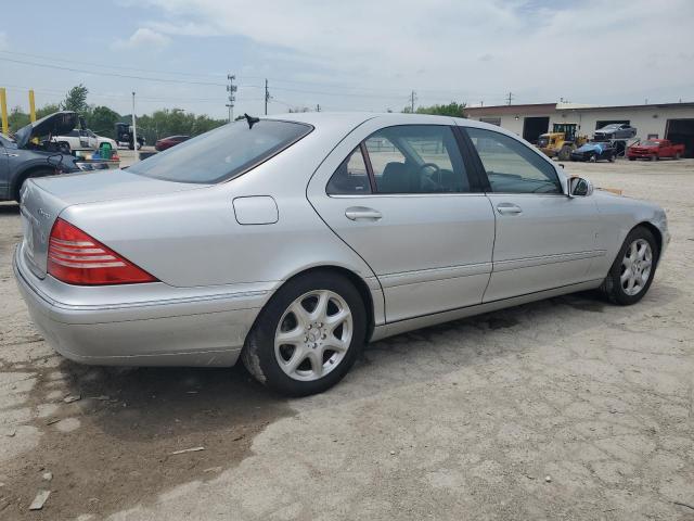 WDBNG83J64A391206 - 2004 MERCEDES-BENZ S 430 4MATIC SILVER photo 3