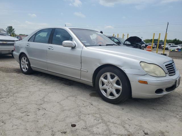 WDBNG83J64A391206 - 2004 MERCEDES-BENZ S 430 4MATIC SILVER photo 4