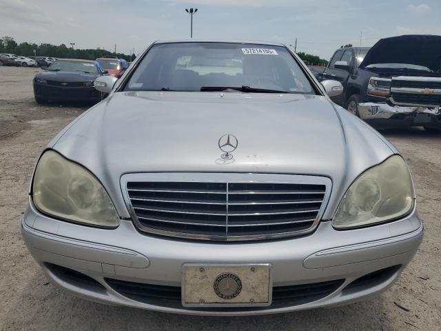 WDBNG83J64A391206 - 2004 MERCEDES-BENZ S 430 4MATIC SILVER photo 5