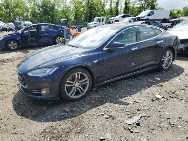 5YJSA1CP3DFP06715 - 2013 TESLA MODEL S 蓝色 照片 1