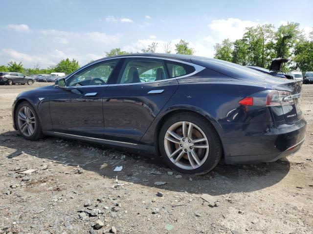 5YJSA1CP3DFP06715 - 2013 TESLA MODEL S 蓝色 照片 2