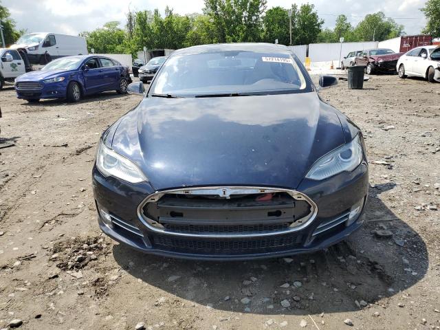 5YJSA1CP3DFP06715 - 2013 TESLA MODEL S 蓝色 照片 5