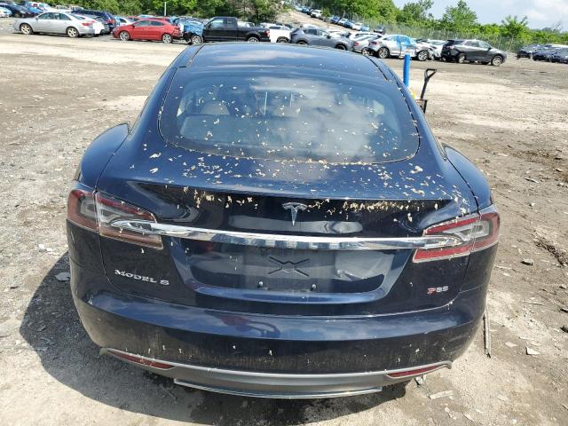 5YJSA1CP3DFP06715 - 2013 TESLA MODEL S 蓝色 照片 6
