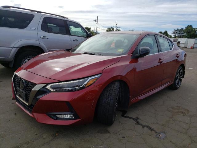 3N1AB8DV2LY282268 - 2020 NISSAN SENTRA SR RED photo 1