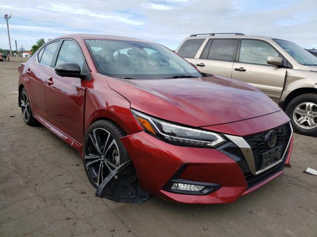 3N1AB8DV2LY282268 - 2020 NISSAN SENTRA SR RED photo 4