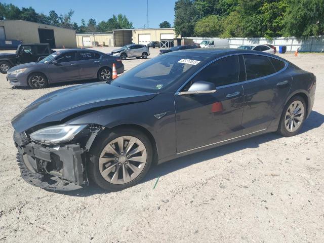 5YJSA1E2XGF154314 - 2016 TESLA MODEL S GRAY photo 1