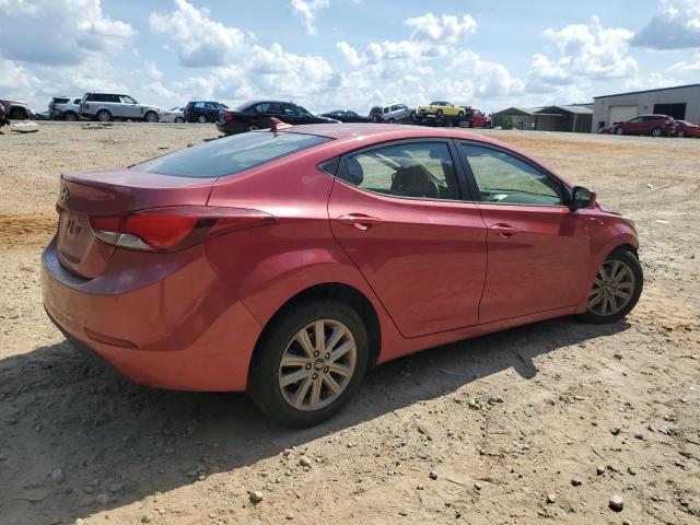 KMHDH4AE4EU082337 - 2014 HYUNDAI ELANTRA SE RED photo 3