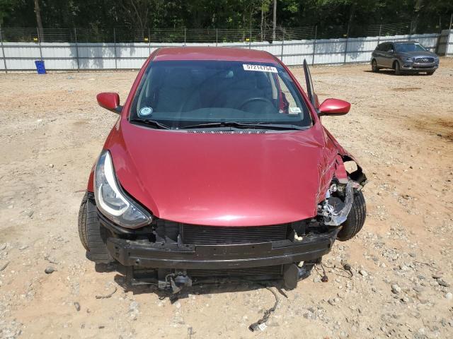 KMHDH4AE4EU082337 - 2014 HYUNDAI ELANTRA SE RED photo 5