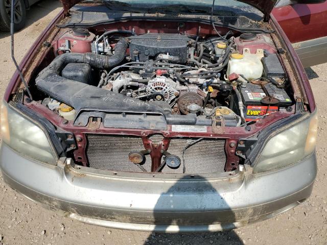 4S3BH675927664832 - 2002 SUBARU LEGACY OUTBACK AWP 栗色 照片 11