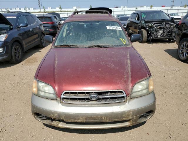 4S3BH675927664832 - 2002 SUBARU LEGACY OUTBACK AWP 栗色 照片 5