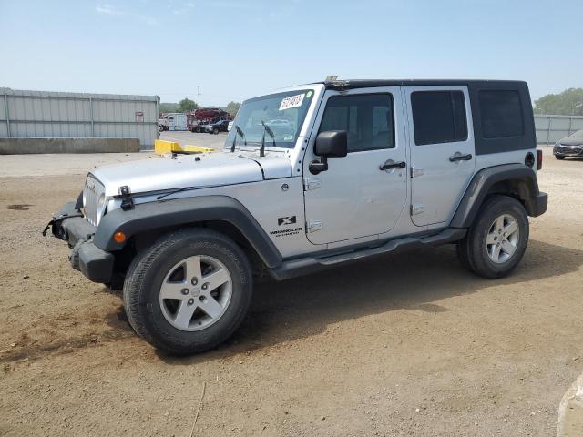 1J4GA39158L543180 - 2008 JEEP WRANGLER U X SILVER photo 1