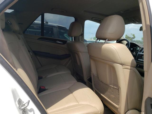 4JGDA5HB8FA444243 - 2015 MERCEDES-BENZ ML 350 4MATIC WHITE photo 11